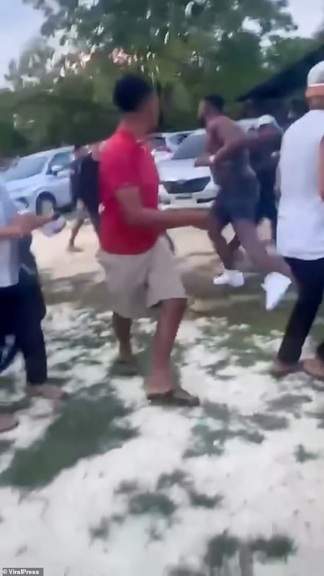 Brandon Joseph, 30, reportedly assaulted Herlindo Emmanuel Nino, 31, at a car park in the Badung district of Bali