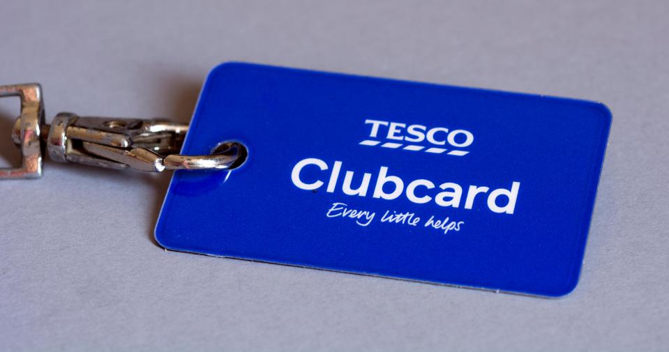 Tesco Clubcard key ring.