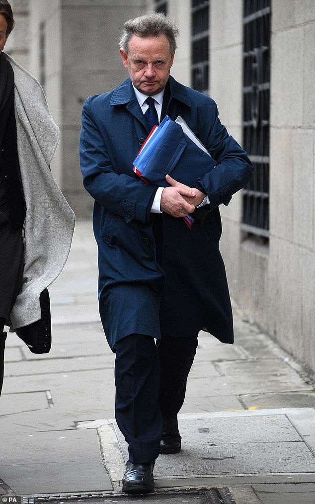 Pilot Andrew Hill has been been told he will never be able to fly again (pictured at the Old Bailey in 2019)
