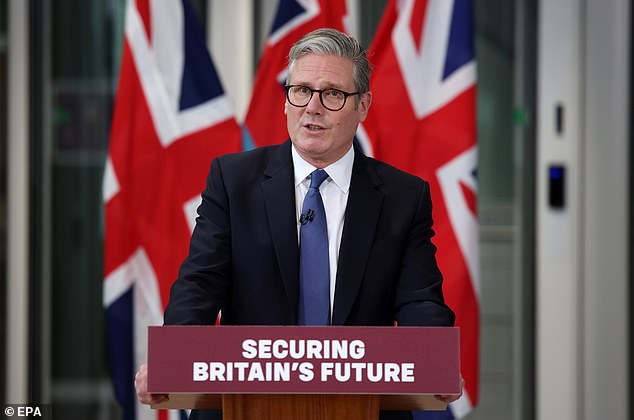 Sir Keir Starmer was yesterday warned against more Brexit backsliding after Donald Trump threatened to hit the EU with 50 per cent trade tariffs