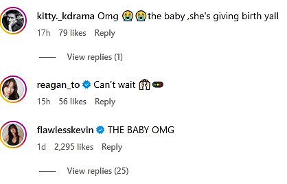 There is no confirmation who the baby may belong to, but it most likely belongs to Kim Jun-hee (Jo Yu-ri), who was pregnant in Season 2.