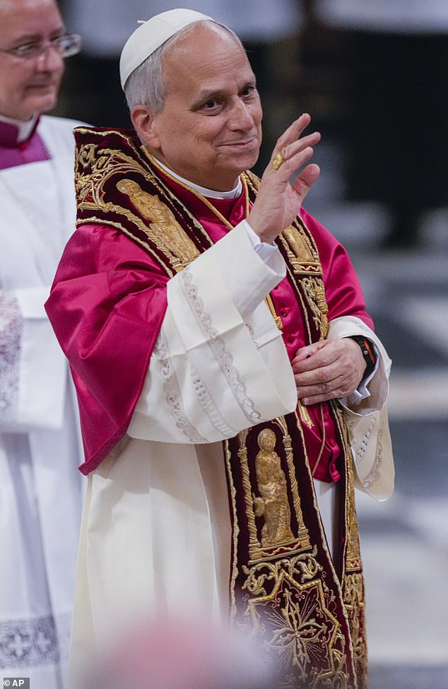 Father David Michael Moses said he was struck by the fact Acutis attended the Leo XIII Institute in Milan, Italy - which was named after the very pope that inspired the new papal leader Leo IV to choose his name