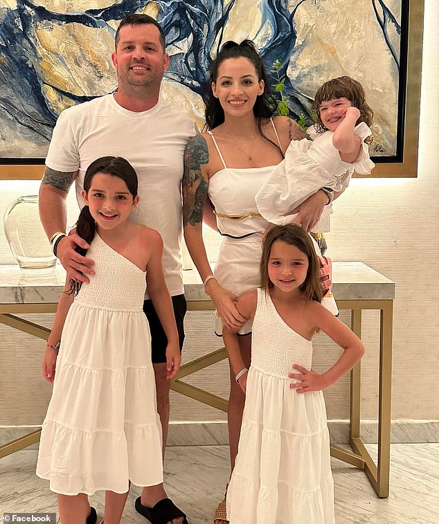 Christopher Scholtes, 37, was allowed to take a Hawaiian family holiday with his wife Erika and two surviving daughters despite being on bail for allegedly murdering his youngest child