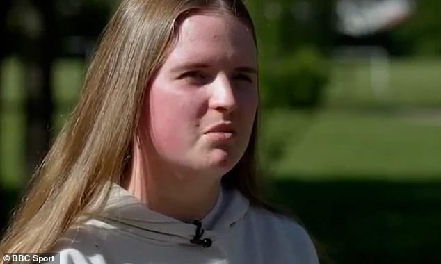 An amateur teen footballer who received a match ban from the FA for asking a transgender opponent 'are you a man?' has demanded an apology after the case was dropped. Last year Cerys Vaughan, then 17, was sanctioned by a disciplinary panel for improper conduct after she made the comment while playing in a friendly game in Lancashire