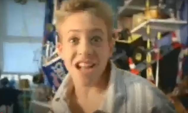 What happened to the Frosties kid (pictured) was the talk of the British primary school playground in the early 2000s
