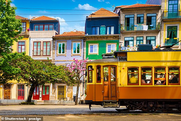 Portugal also fared well on costs - with destinations such as Porto (pictured) easy on the wallet - and particularly for beer and wine prices