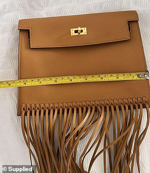 One of the designer bags which were stolen from Brittny