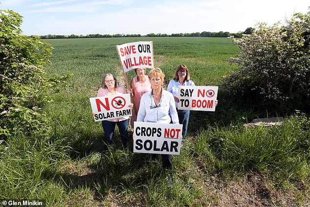 For 18 months, hundreds of villagers have been protesting about the plans and wrangling with the Planning Inspectorate to halt the development