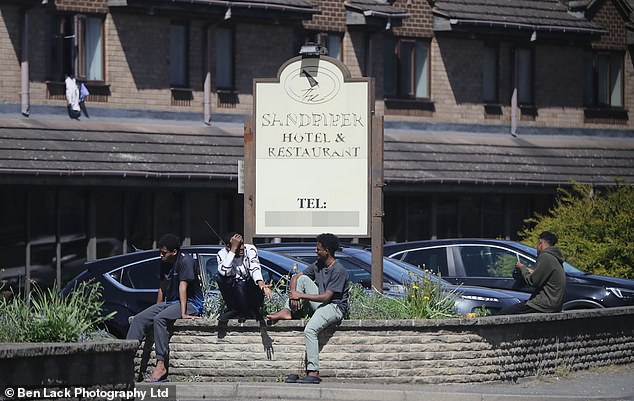 The Sandpiper Hotel, just outside historic Chesterfield in rural Derbyshire, has been used to accommodate asylum seekers for around two years