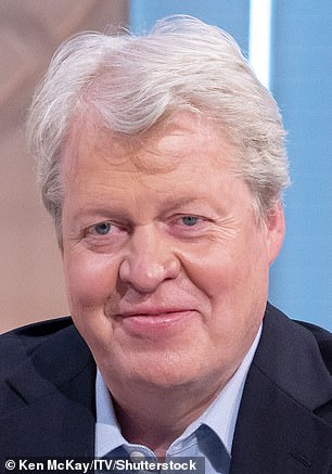 Earl Charles Spencer is pictured in June 2021 on the TV show, Lorraine