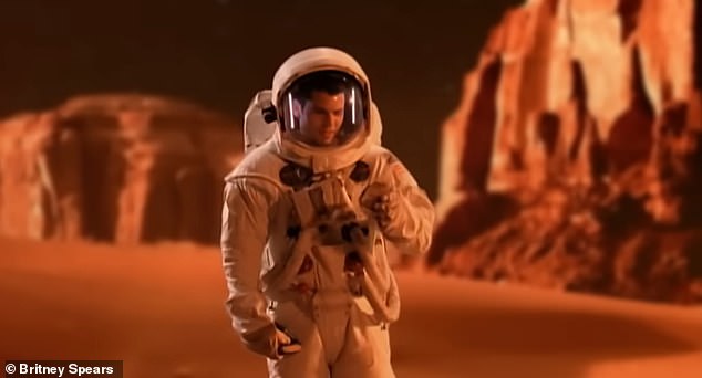 The model who made an appearance as Britney Spears' astronaut lover in her 2000 Oops!...I Did It Again music video has had a surprising career shift