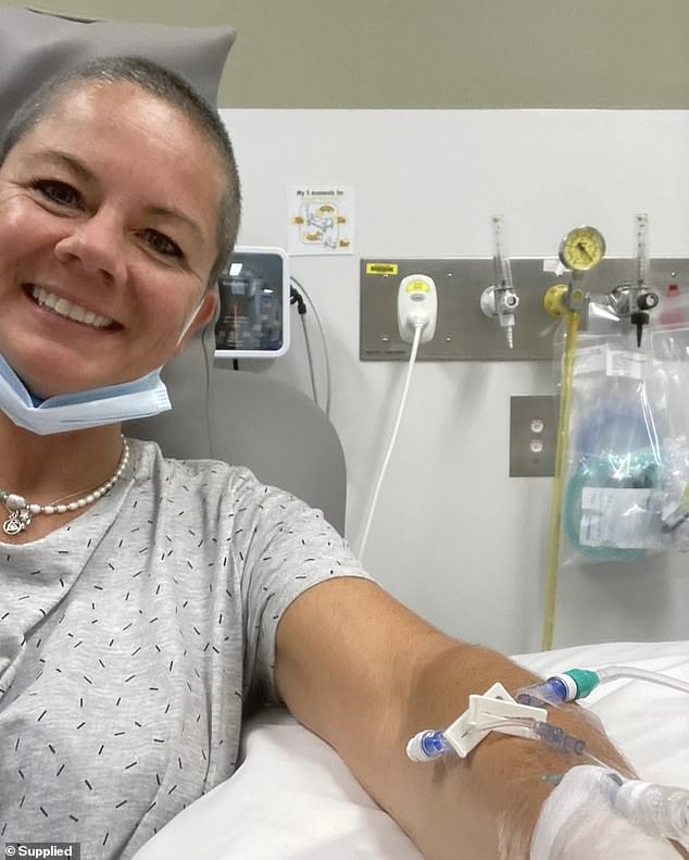 Seven years after her last drink, the former magazine editor found a pea-sized lump in her breast and was diagnosed with breast cancer