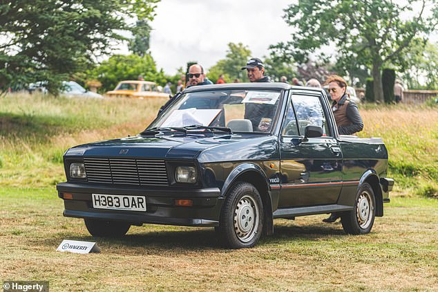 The Yugo was available with a choice of three petrol options of varying capacity from 903cc to 1,301cc. It even sold a 'convertible' variant (pictured) with a power roof
