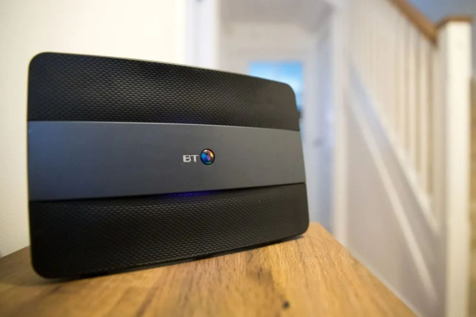 An image collage containing 1 images, Image 1 shows A BT home hub 5 inside a residential property as shares in the company dropped nearly 4% after the Labour Party announced plans to turn broadband into a public service. PA Photo. Picture date: Friday November 15, 2019. Labour has costed the policy at ??20 billion, saying it will deliver free full-fibre internet to every home and business by 2030 if it wins the General Election. See PA story POLITICS Election Labour. Photo credit should read: Andrew Matthews/PA Wire