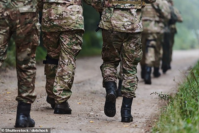 Three Belgian soldiers were hospitalised Monday after being wounded in a 'shooting incident' during a military exercise in Scotland, Belgium's defence ministry said (stock image)