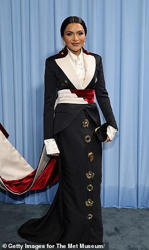 Mindy Kaling at the 2025 Met Gala