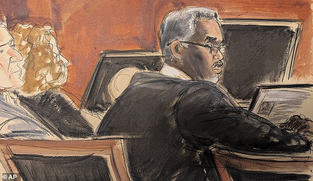 Composed and with his hands in his pockets, Diddy greeted potential jurors with a slight nod despite them holding his fate in their hands as his sex trafficking trial that could send him to prison for life began today