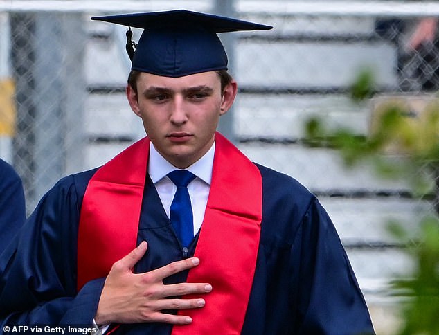Barron is a freshman at NYU's lauded Stern Business School, and Trump has repeatedly said his son was accepted to several colleges but had his heart set on NYU
