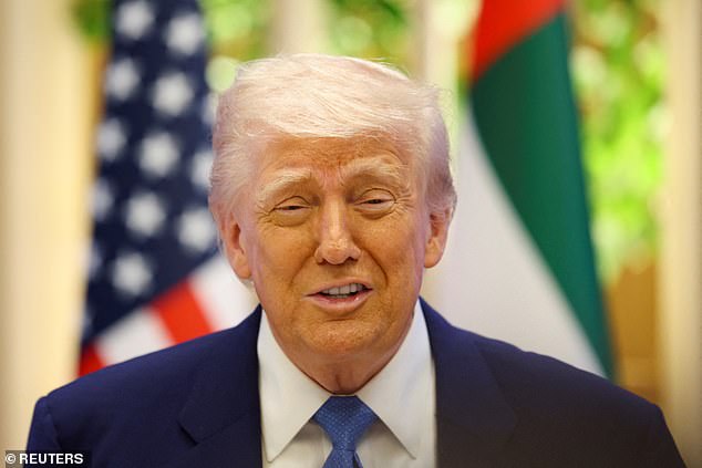 While travelling back to the U.S. from the Middle East, Trump posted on social media that Taylor Swift is 'no longer hot'