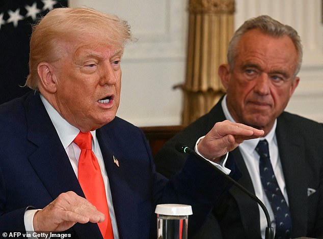 Donald Trump (pictured) has hinted at 'something big' coming in Ukraine and revealed that Moscow and Kyiv have agreed to hand over 1,000 prisoners of war from both sides