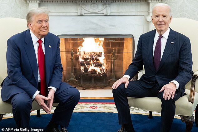 President Donald Trump has issued an astonishing defense of Joe Biden , arguing advisors who took advantage of his cognitive decline in the White House are to blame for an influx of illegal migrants