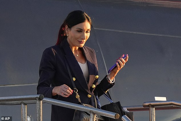 Waltz was ousted weeks after Trump fired several NSC officials, just a day after the influential far-right activist Laura Loomer (pictured) raised concerns directly to him about staff loyalty