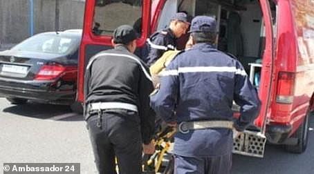 The casualties were taken to hospital in the port city of Agadir on Sunday
