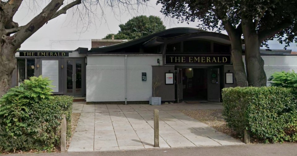 The Emerald pub.