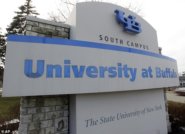 In a statement after the incident, the university said: 'The infant, despite crossing the stage in a cap and gown, has not yet earned enough credits to receive a diploma'