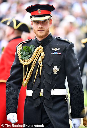 Prince Harry at the Founder's Day Parade, Royal Hospital Chelsea, London, in 2019