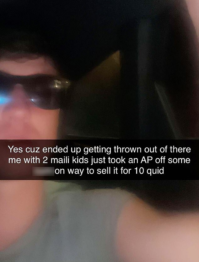 6AM ON THE DAY JAY VANISHED: He sends a photo to friends while in the back of a car