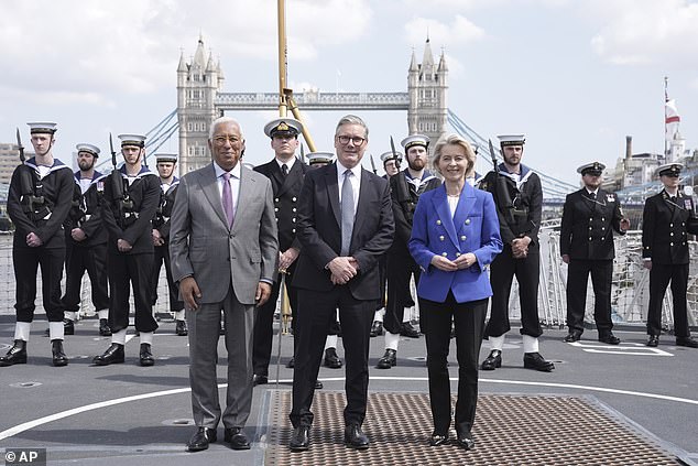 Lunch was aboard the frigate Sutherland, moored in the Pool of London. The Royal Navy once fired broadsides when foreign marauders invaded our waters. Now ward-room matelots were waiting on them, silver-service.