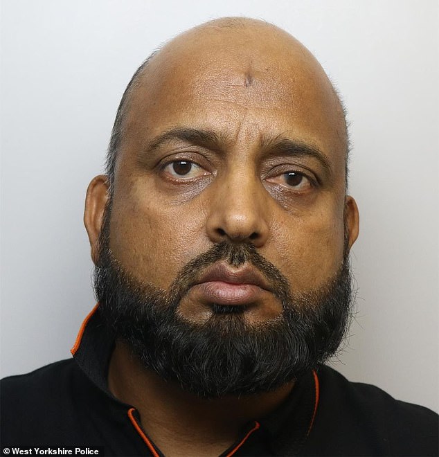 Unrepentant driver Qadeer Hussain, 55, initially blamed a nine-year-old girl for her death after he collided with her - before footage proved he had lied about his conduct
