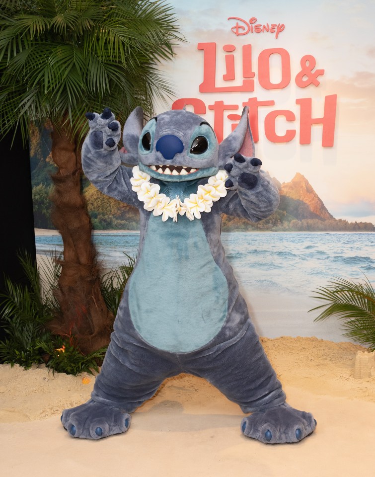 LONDON, ENGLAND - MAY 18: Stitch attends the UK Special Screening of Disney's "Lilo & Stitch" at Odeon Luxe Leicester Square on May 18, 2025 in London, England. (Photo by Jo Hale/Getty Images)