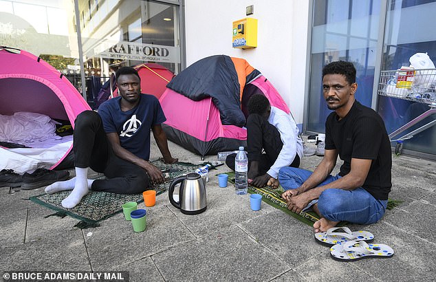 Many find it impossible to find accommodation within this time limit so having no alternative accommodation