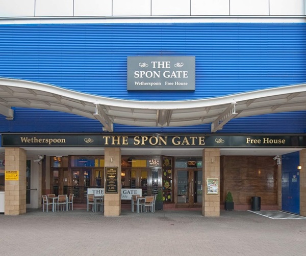 The Spon Gate Wetherspoon Free House.