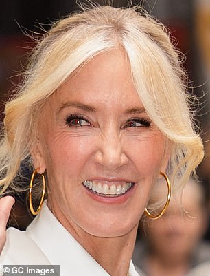 Felicity Huffman, 62, showed off a fresh new look as she stepped out in New York City on Wednesday