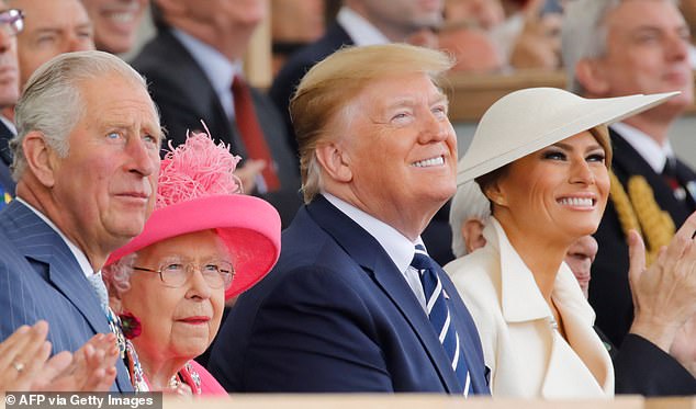 The last state visit hosted by Queen Elizabeth II was US President Donald Trump and his wife Melania