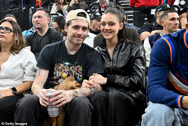 However despite her friendly reception from her boyfriend's parents, she has seemingly never crossed paths with his brother's wife, Nicola Peltz, 30 (right)