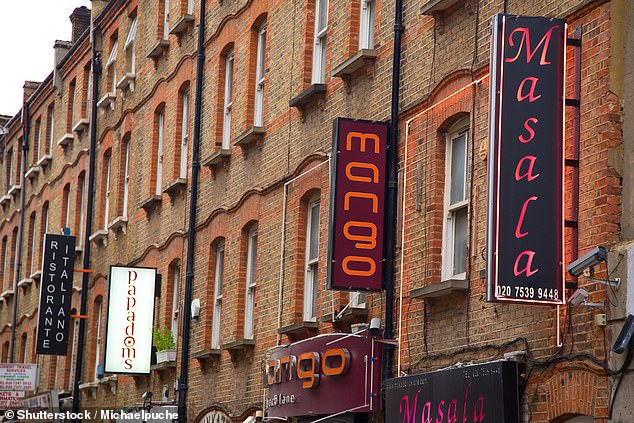 Brick Lane, in east London (pictured) is home to the largest Bengali community outside of Bangladesh and around 20 curry houses now compared to more than 70 in the 1970s