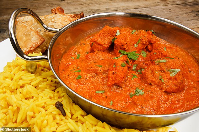 Chicken tikka masala (pictured) has its origins widely attributed to South Asian cooks in the UK and is served today in many restaurants around the world