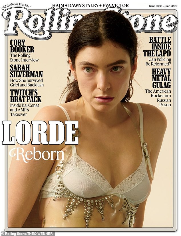 Woke singer Lorde has been accused of 'gender baiting' as she appeared to come out as non-binary in a baffling new interview with Rolling Stone