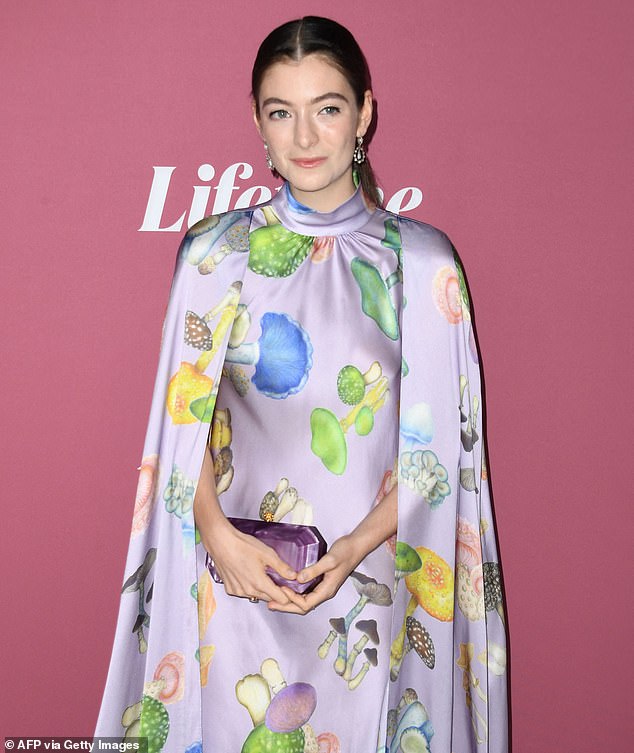 The Royals hitmaker, 28, opened up about her gender identity to Rolling Stone as she prepares to release new album Virgin - but left fans irate when she revealed she fell 'in the middle gender wise' but still identifies as a cis woman (seen in 2021)