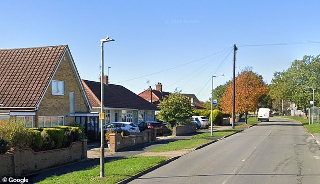 Sands Lane in Lowestoft, where the four-year-old boy had last been seen (file photograph)