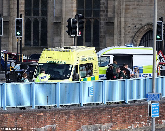 The tragedy unfolded yesterday afternoon, when Greater Manchester Police responded to two separate collisions involving the same vehicle in the Greater Manchester town