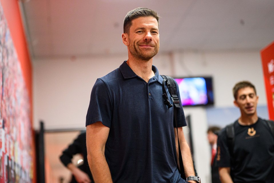 Xabi Alonso, head coach of Leverkusen.