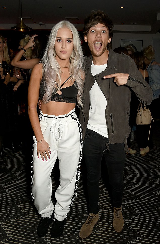 Louis' sister Lottie, 26, has revealed the family have welcomed Zara into the fold while speaking about the relationship for the first time (pictured together 2016)