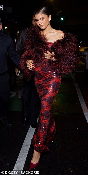 On a night devoted to fashion it was Zendaya who claimed the plaudits as the Met Gala segued into an array of exclusive after-parties on Monday evening