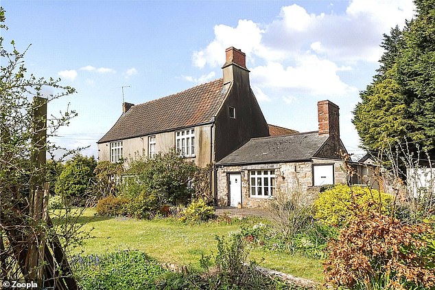 The picturesque Crick Manor in the Welsh countryside