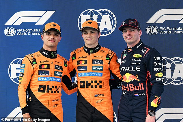 McLaren have locked out the front row of the grid in Barcelona